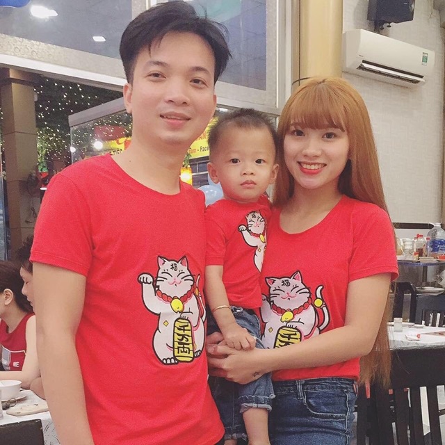 Áo mèo thần tài ( của hạnh )