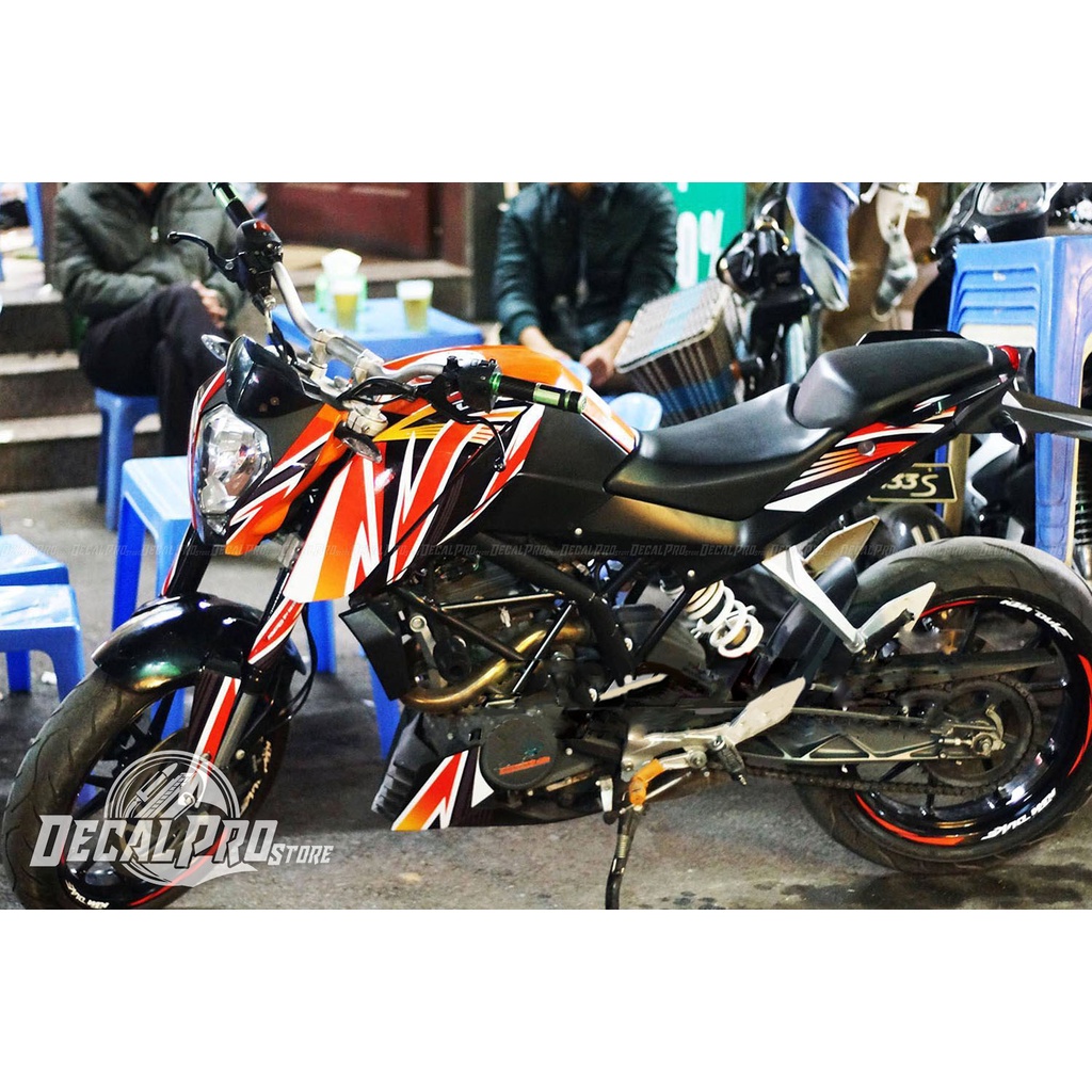 [Tem đẹp xịn] - Tem xe KTM Duke Racing | Shopee Việt Nam