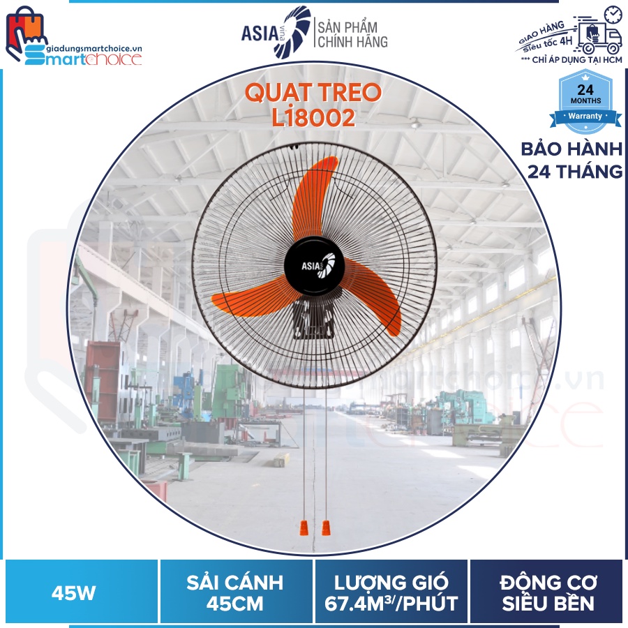 Quạt treo ASIA - Quạt treo ASIAvina L18002 - VY557890 | Shopee Việt Nam