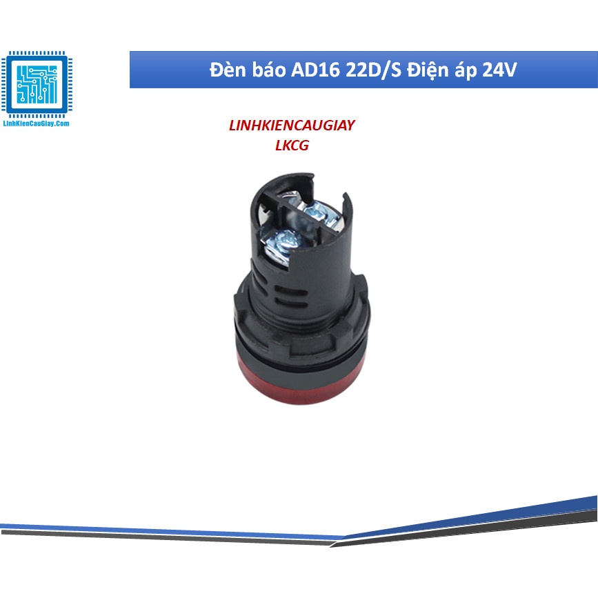 Đèn báo AD16 22D/S Điện áp 24V | Shopee Việt Nam