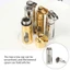 TOPTOOLCX Chúc Chai Inox Trang Sức Thời Trang DIY Vòng Cổ