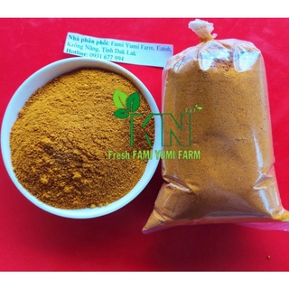 500gr (Giá sỉ) Bột nghệ nguyên chất Đak Lak, theo mùa. uống nước, gia vị chế biến