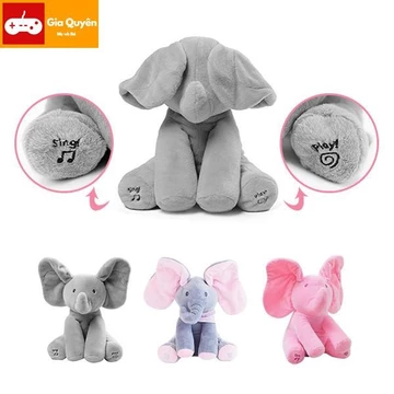 Đồ chơi con voi có nhạc cho bé, Đồ chơi voi có nhạc cho bé, Đồ chơi cho bé, Đồ chơi con voi có nhạc, Đồ chơi voi có nhạc