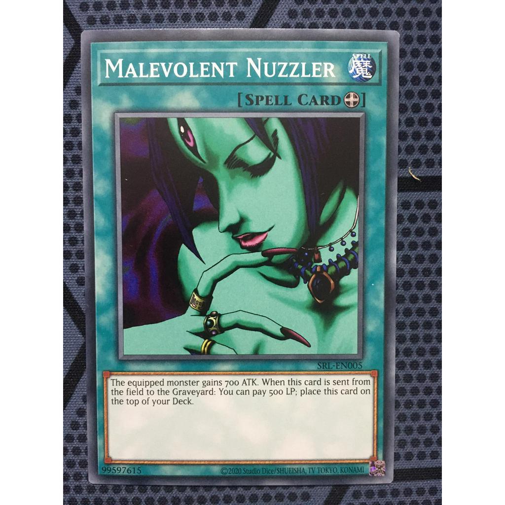 Bài yugioh thời đầu duel monster - Malevolent Nuzzler - SRL-EN005 ...