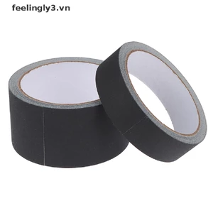 Băng keo màu đen nhám mờ dễ xé sửa sách không phản quang keo thừa