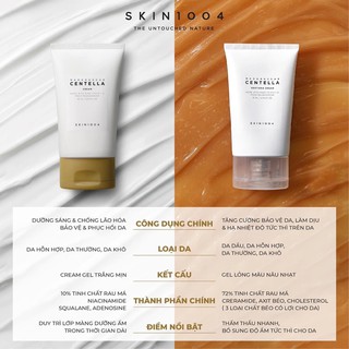 Kem Dưỡng Rau Má SKIN1004 Madagascar Centella Cream/Soothing Cream 75ml Duduhouse