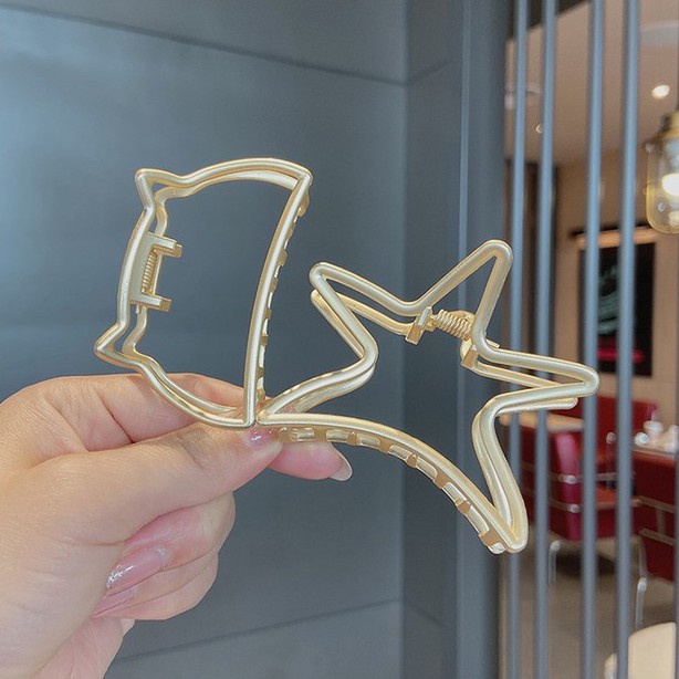 Kẹp Tóc Kim Loại Nhiều Size Nhiều Hình Phong Cách Hàn Quốc Link 2