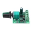 1.8v 3v 5v 6v 7.2v 12v 2A 30W Bộ điều khiển tốc độ động cơ DC (PWM) 1803BK Công tắc điều khiển có thể điều chỉnh