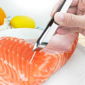 Nhíp gắp xương cá nhổ lông thịt heo bằng thép không gỉ đa năng tiện dụng trong nhà bếp