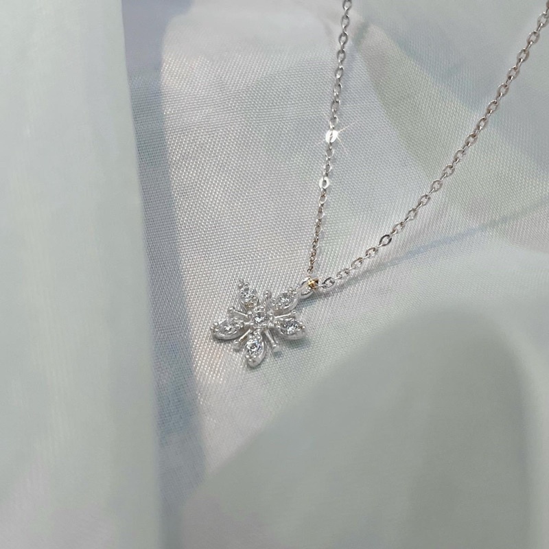 Ảnh Dây chuyền bạc Tiny Flower, Dây chuyền Tiệm bạc 21Centimeters 4
