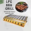 Bếp nướng thịt xiên ETON ET-K288 8 họng chuyên hải sản hàu, thịt bbq không khói