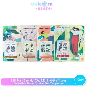 Mặt Nạ Xông Hơi Cho Mắt Nội Địa Trung Doctor.Roo Steam Eye Mask Hot Compression