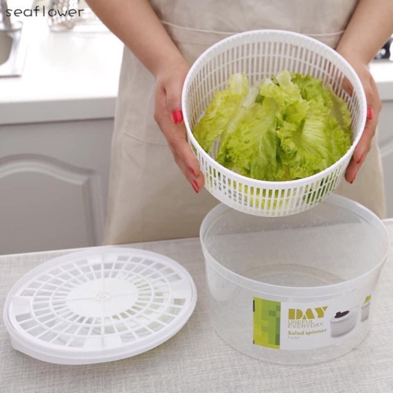 Bộ rổ quay rau tách nước ( siêu tiện lợi) | Shopee Việt Nam