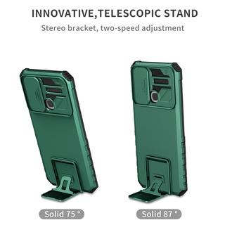 Dành Cho infinix Note 11 / 11 Pro / Note 10 Pro Có Nắp Camera Trượt Chân Đế Chống Sốc Bảo Vệ Siêu Mỏng