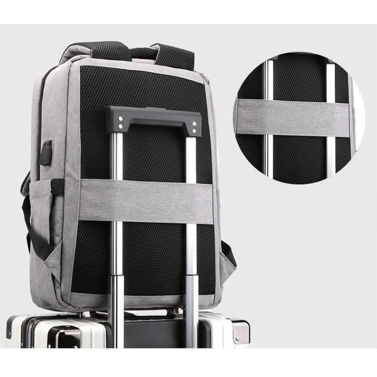 Balo văn phòng laptop 15,6 ICNH có sạt phản quan chống nước kép vào vali M.E.N {HÌNH THẬT}