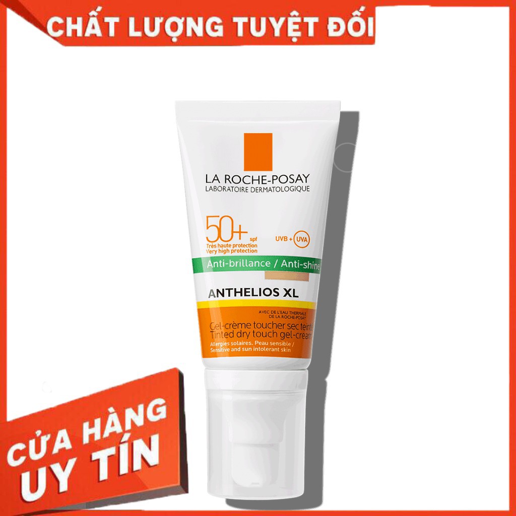 ChÍnh HÃng Kem Chống Nắng Kiểm Soát Bóng Nhờn La Roche Posay Anthelios Xl Tinted Dry Touch 4333