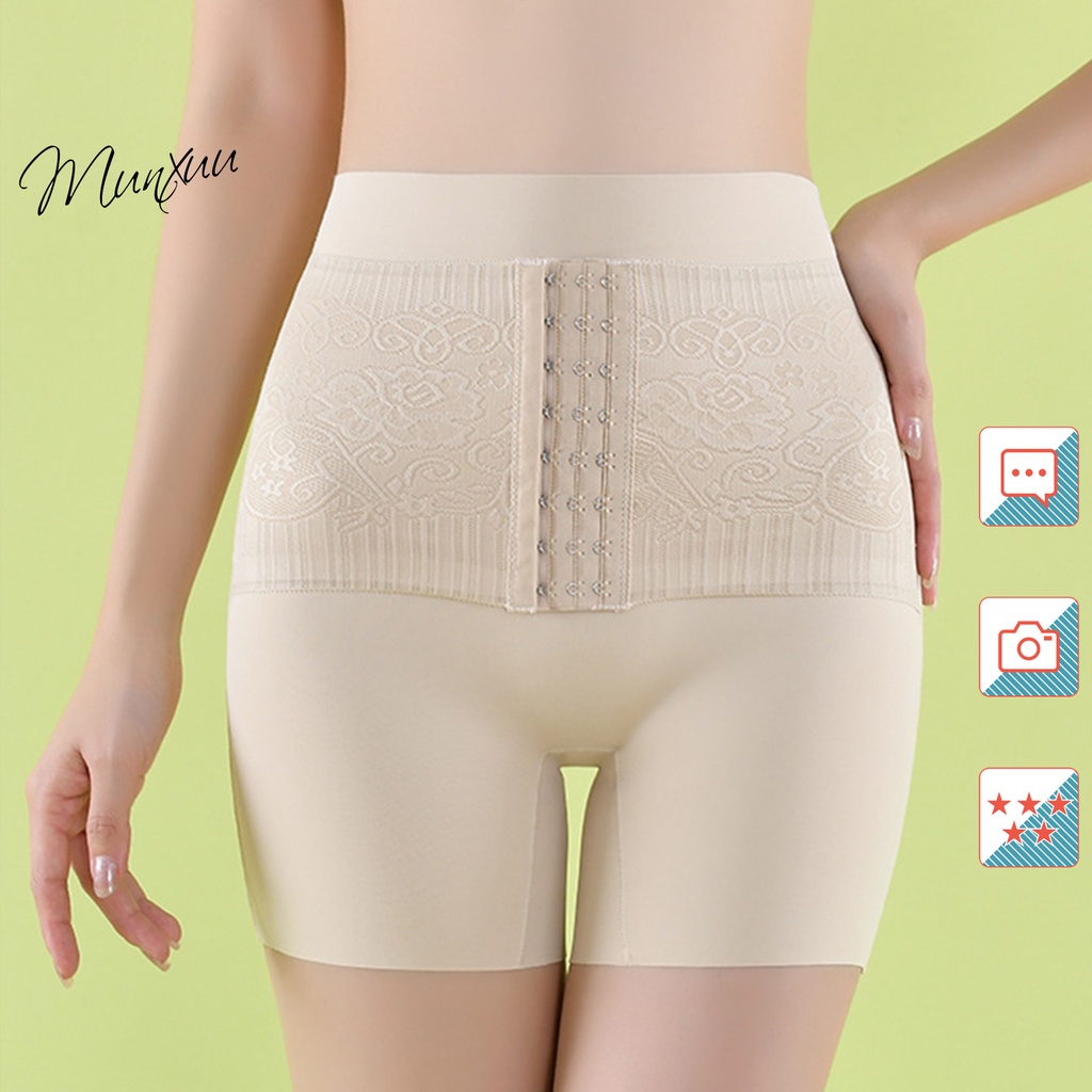 Quần Gen Nịt Bụng MUNXUU Chất Su Đàn Hồi Có Đai Điều Chỉnh Kích Thước Nâng Mông Thon Gọn – GB09 spe