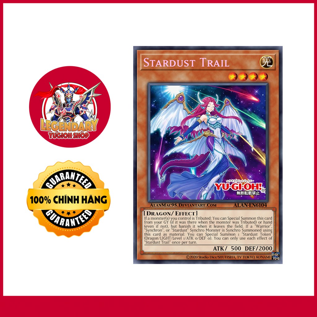 [Thẻ Bài Yugioh Chính Hãng] Stardust Trail | Shopee Việt Nam