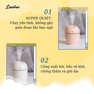 Máy Xông Tinh Dầu Mini Lavemo Khuếch Tán Hơi Nước Phun Sương Tạo Ẩm Giúp Thơm Mát Phòng Và Đuổi Muỗi MPS