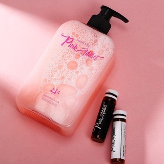 Hộp sữa tắm nước hoa Pink Addict nhũ hồng đỏ Siêu Thơm