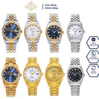 [Máy Cơ] Đồng Hồ Cơ Nam Olym Pianus OP89322 Dây Thép Best seller