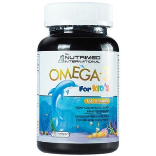 Dầu Cá Cho Trẻ Em Omega 3 For Kids Nutrimed International (Hộp 100 Viên)
