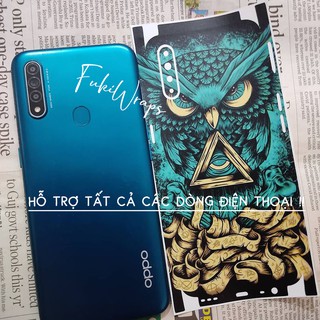 Miếng dán Skin Mặt lưng FULL VIỀN Dành Cho Các Dòng ANDROID  , 15 pro max , 14 pro max , 13 pro max , 12 pro max