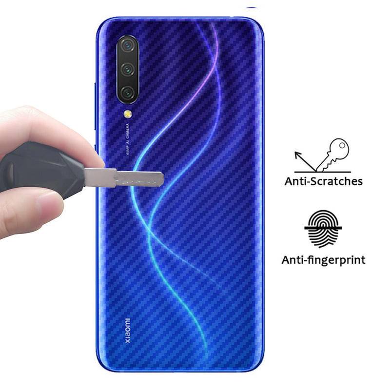 2 Miếng Dán Sợi Carbon Mờ Cho Huawei Nova 2 3 4 5i 6 7 8 Pro 2i 2s 3e 4e 5T 5z 7i Lite Mặt Sau Phim Bảo Vệ