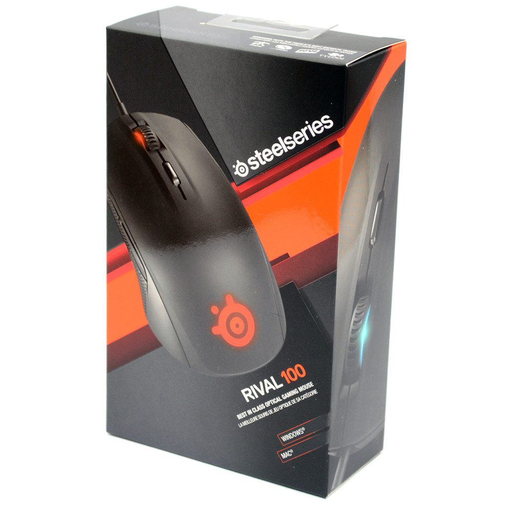 Chuột game Steelseries Rival 100 Black new full box | Shopee Việt Nam