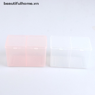 Hộp bông nhỏ gọn và thiết kế tiện lợi
