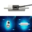 Shas DC130V 10W Hai Dây Công Tắc Lưu Lượng Nước Từ Tính Lưu Lượng Kế Máy Bơm Nước Cutoff Cho Công Tắc Bảo Vệ 8 5mm Int