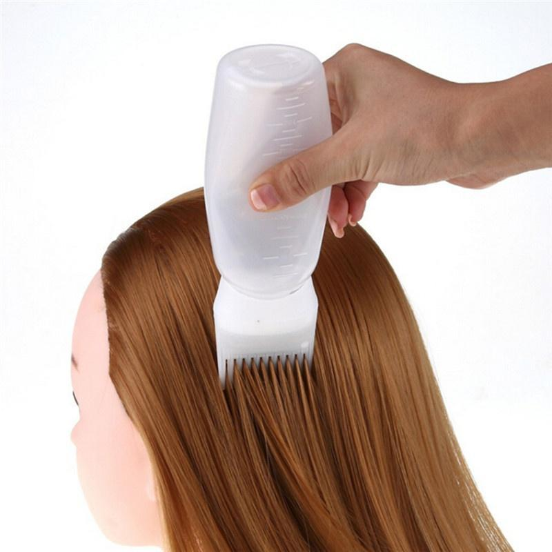 [Hàng mới về] Bình Đựng Thuốc Nhuộm Tóc Có Đầu Lược Chải Tiện Dụng