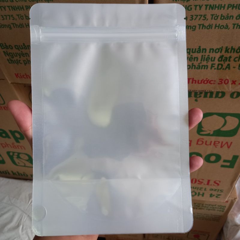 [500g -1kg ] Túi zipper đáy đứng đủ chất liệu/ kích thước - BAO BÌ VUI