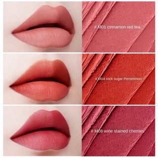 Akf Lip Slime matte velvet Lipstick matte Lip Gloss Lip bùn mềm sương mù mờ nhung kết cấu kem