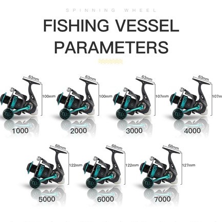 BILLINGS Máy Câu Quay DK 800-7000 10kg Công Suất 5.2: 1 Tỷ Lệ Bánh Răng Kim Loại Cuộn Dây Quay Jigging Reel CNC Rocker Boutique