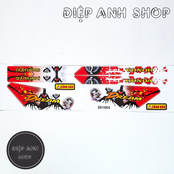 Tem xe Dream - Tem chế xe Dream ( VIDEO THỰC TẾ) | Shopee Việt Nam