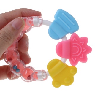 Đồ chơi lục lạc bằng silicone vui nhộn an toàn dành cho trẻ