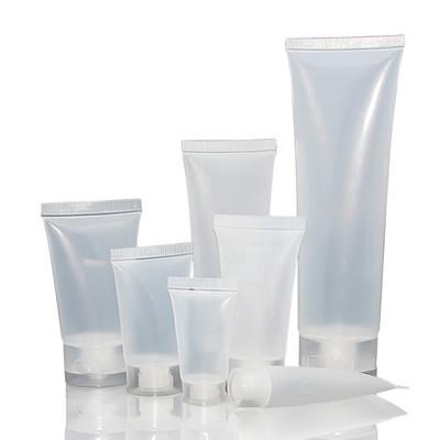 Tuýp nhựa mờ trong suốt bóp rỗng 20/30/60/120ml đựng mỹ phẩm du lịch nạp lại được