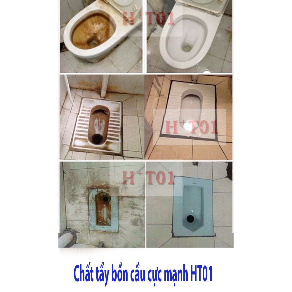 Ảnh Combo Tẩy Trắng Men Sứ Cặn Canxi Sen Vòi - Tẩy Bồn Cầu Hồng Hàng Ngày TVS 500ml/960ml 4