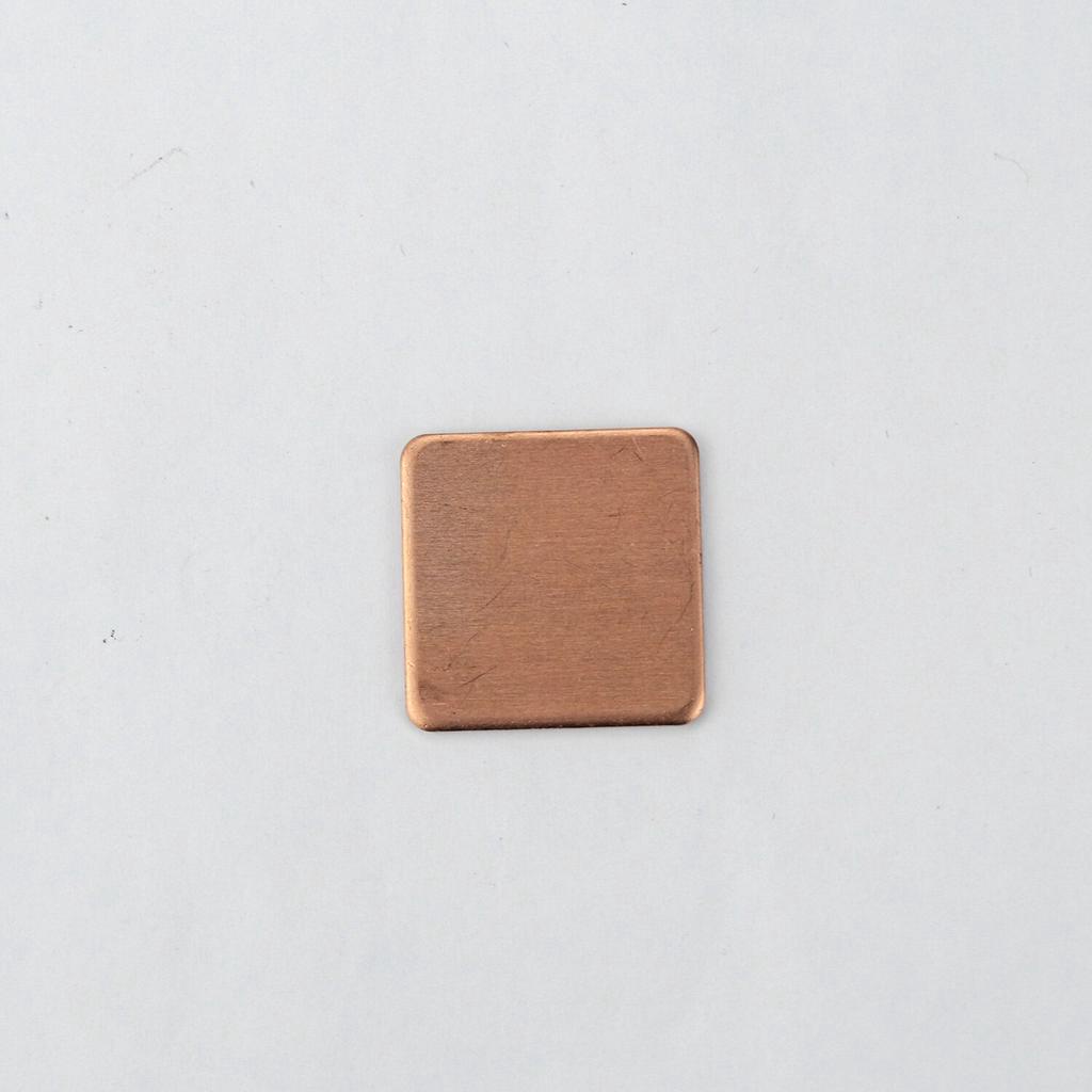 10 Chiếc 15 x 15MM Tấm Đồng Nguyên Chất Tản Nhiệt Cho CPU Dụng Cụ Sửa Chữa