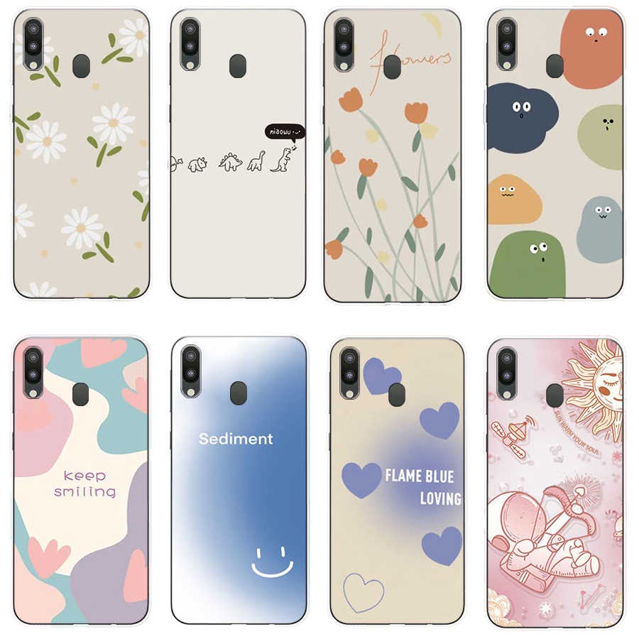 Ốp Điện Thoại TPU Dẻo In Họa Tiết Độc Đáo Thời Trang Cho Samsung Galaxy M20 M30 m31 M31S