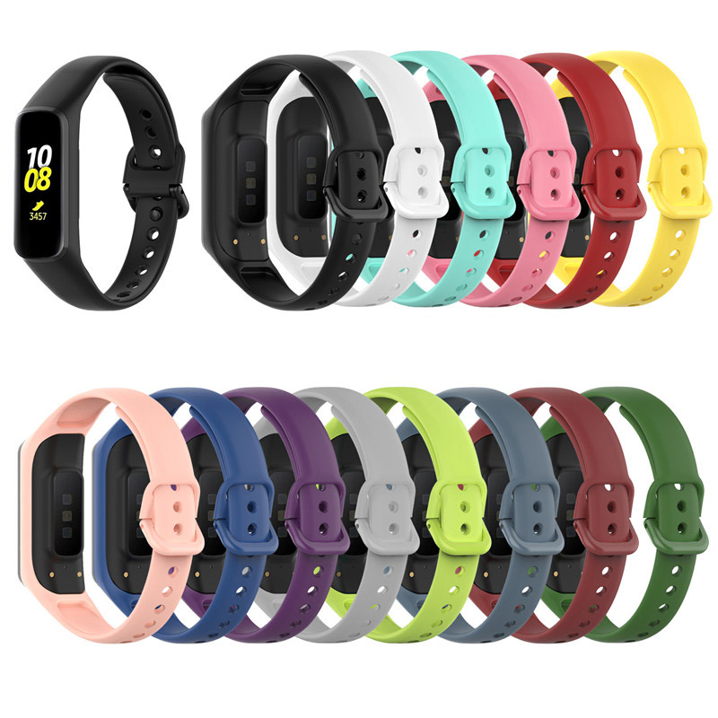 Dây đeo cao su thay thế cho đồng hồ Samsung Galaxy Fit 2 Sm-R220