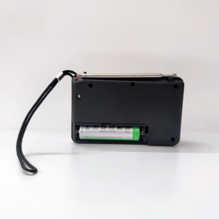 Loa đài FM bluetooth BKK KK50BT có khe thẻ nhớ/ USB/ Tai nghe/ Đèn pin - pin sạc 18650