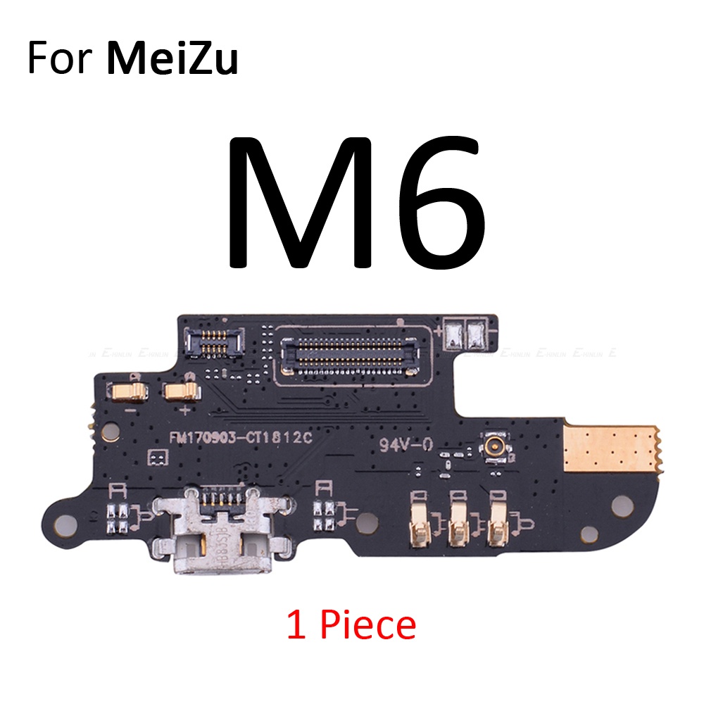 Bảng Mạch Cổng Sạc USB Kèm Mic Cho Meizu U20 U10 M6 M6S M5 M5C M5S
