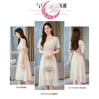 Đầm cổ chéo quảng châu