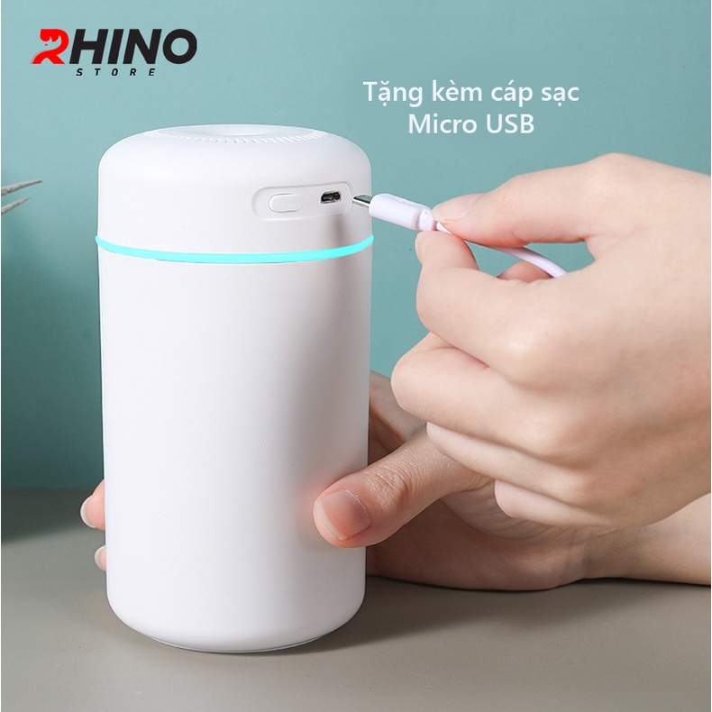 Ảnh Máy phun sương,  tinh dầu Rhino H901 tạo ẩm dung tích 420ml 3