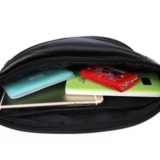 100% Da Thật Chính Hãng Retro Da Bò Eo Túi Nam Ngực Túi Đeo Ngang Túi Thể Thao Ngoài Trời Túi womenbag