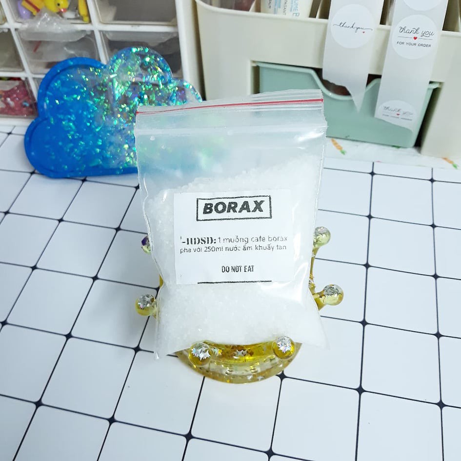 100g borax Mỹ làm slime cho trẻ an toàn