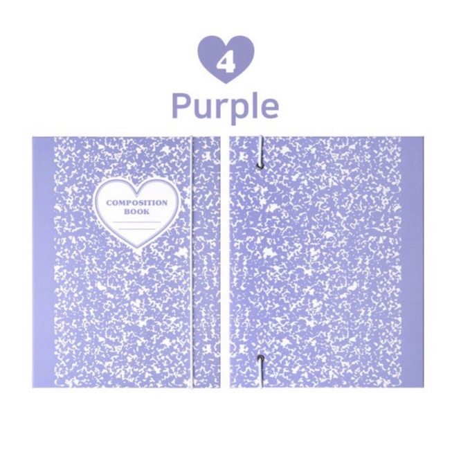 [ORDER] Sổ còng A5 LUCALAB Binder Composition Book bìa cứng kèm cover