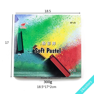 6 / 12 / 24 Màu Pastel Mềm Cho Nghệ Sĩ Sinh Viên Tranh Phấn Bộ Không Độc Hại Nghệ Thuật Thủ Công Trường Văn Phòng Phẩm